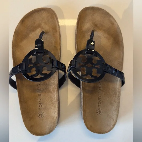 Tory Burch Black Sandals - Picture 1 of 5